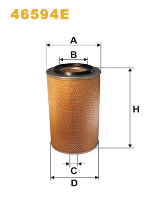 WIX FILTERS Ilmansuodatin 46594E